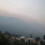 GORI NA GRANICI Gusti dim s požarišta u BIH 'guši' Konavle i Župu 2 pozar dim plat