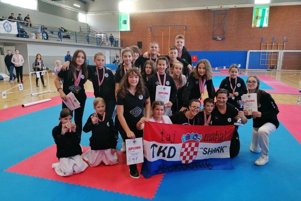 Uspjeh taekwondo kluba Shark na Prvenstvu Hrvatske