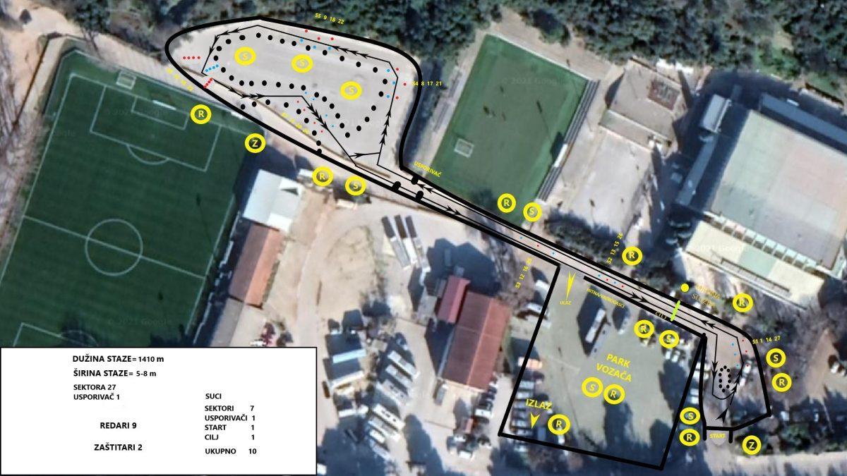 2021. Skica autoslalom Dbk