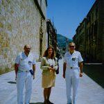 Vesna Gamulin European Community Monitor Mission ambasador Tourot desni s pratiteljem 1995