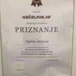 opcina janjina priznanje