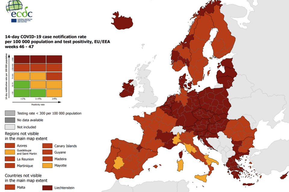 2021w47 COVID19 EU EEA Subnational Combined traffic