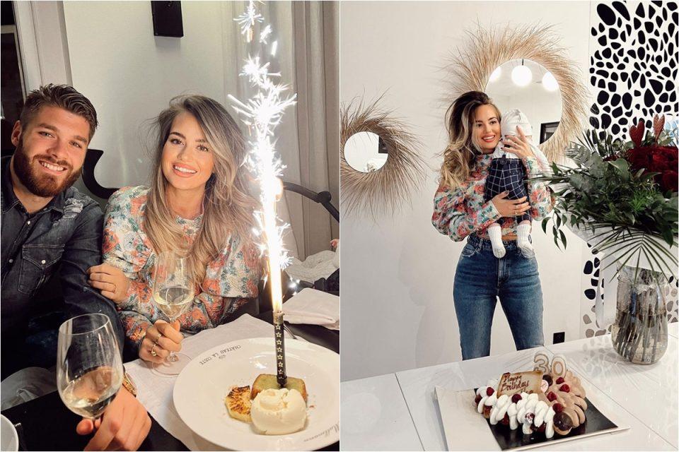 Adriana Ćaleta-Car proslavila 30. rođendan u društvu svog Duje i sinčića Maura
