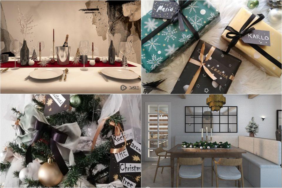 DIZAJNERICA INTERIJERA DARIA RADIĆ Ideje za božićno dekoriranje doma u tradicionalnim bojama