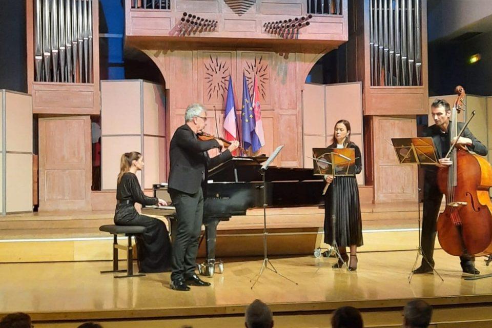 Kvartet Sorkočević održao prvi od tri koncerta za francusku publiku