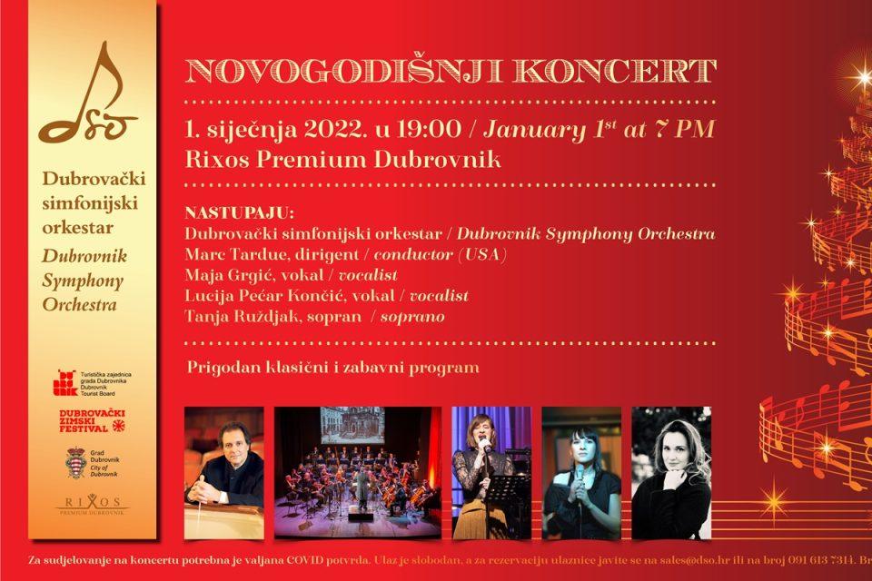 Tradicionalni novogodišnji koncert DSO-a ove godine u Rixosa