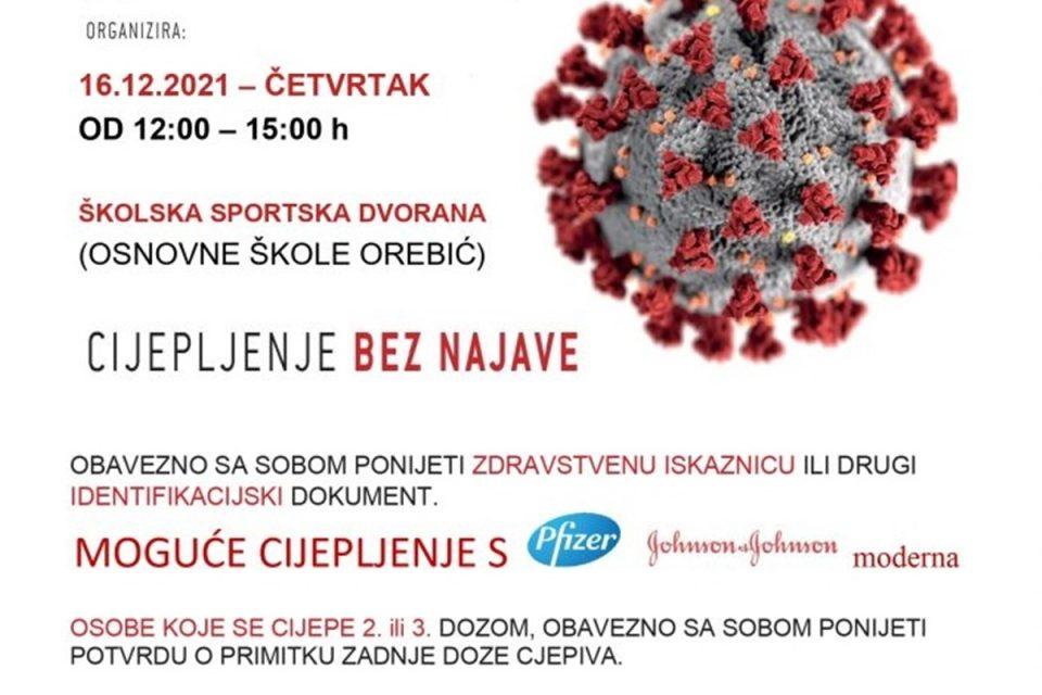 DOM ZDRAVLJA KORČULA Cijepljenje u Orebiću ovaj četvrtak
