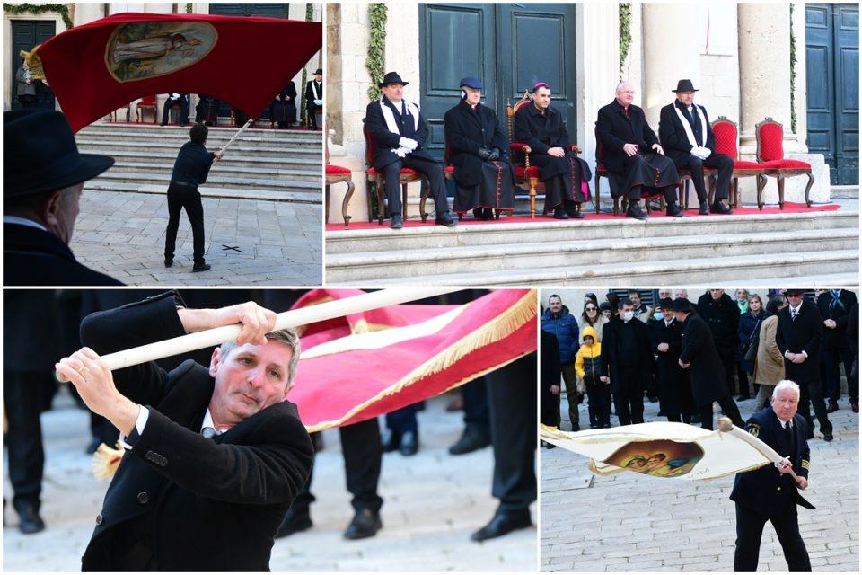 [FOTO] Gotovo 60 barjaka pozdravilo biskupe i Prvostolnicu