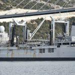 PRATNJA NOSAČA ZRAKOPLOVA Francuski zapovjedni brod 'Marne' uplovio u Gruž 6 ratni brod marne 7