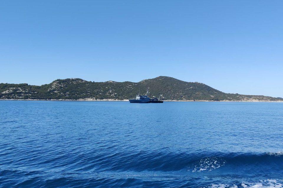 U dubrovačkom akvatoriju plovi protuminski brod NATO-a