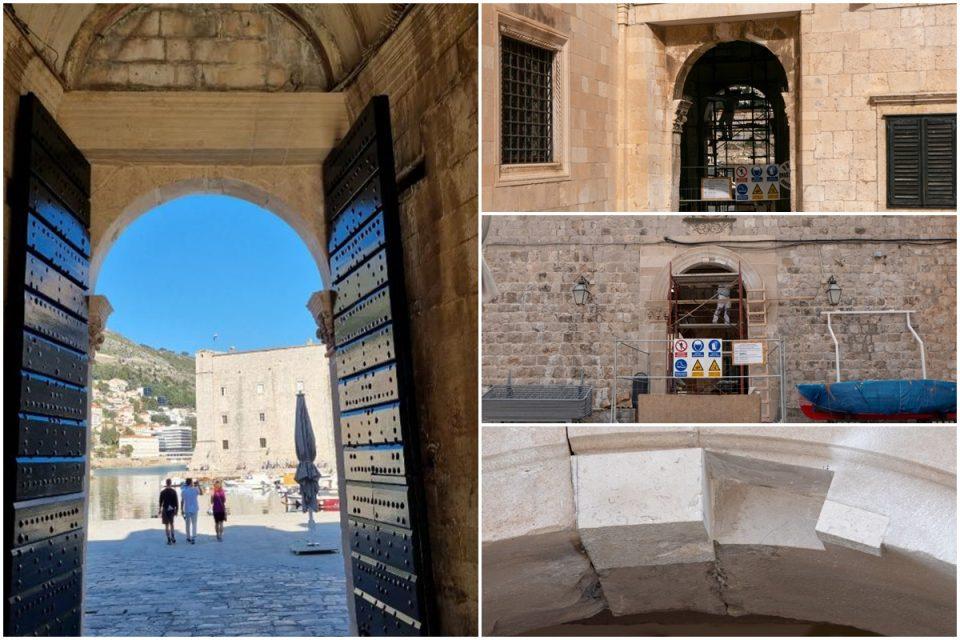 [FOTO] Završena je sanacija portala na vanjskim Vratima od Ponte