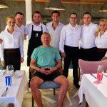 Dario Srna i Mario Stanic @ Proto Fish Restaurant