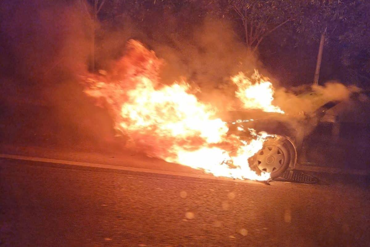 Gori automobil Radarska Ilijina glavica