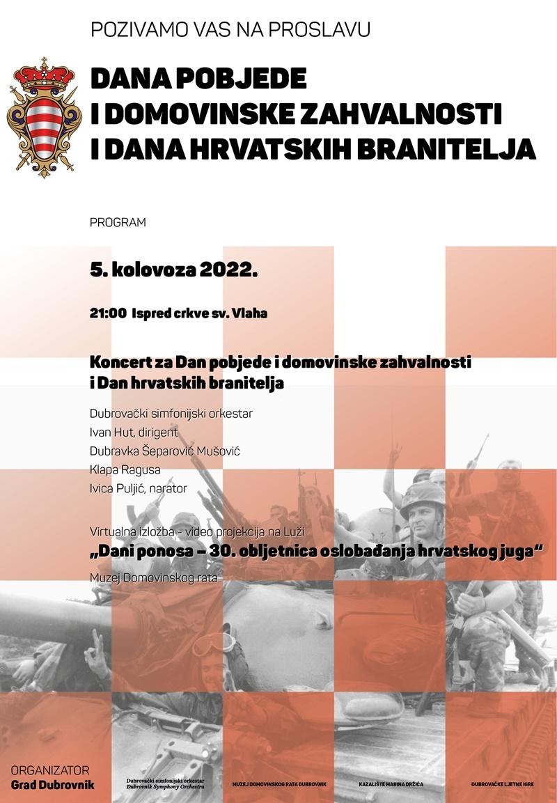 Plakat Branitelji 2022