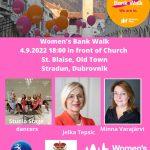 Womens Bank Walk plakat 2022