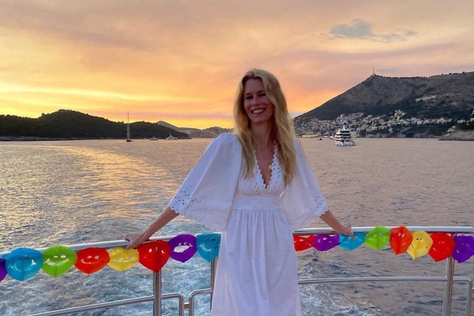 Claudia Schiffer uživa u Dubrovniku, a pratitelji u komentarima pišu da odmara u 'lijepoj Grčkoj'