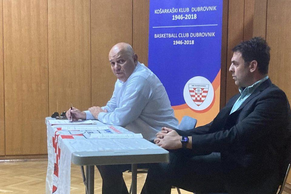 Koprivica novi/stari predsjednik, Maslać dopredsjednik KK Dubrovnik