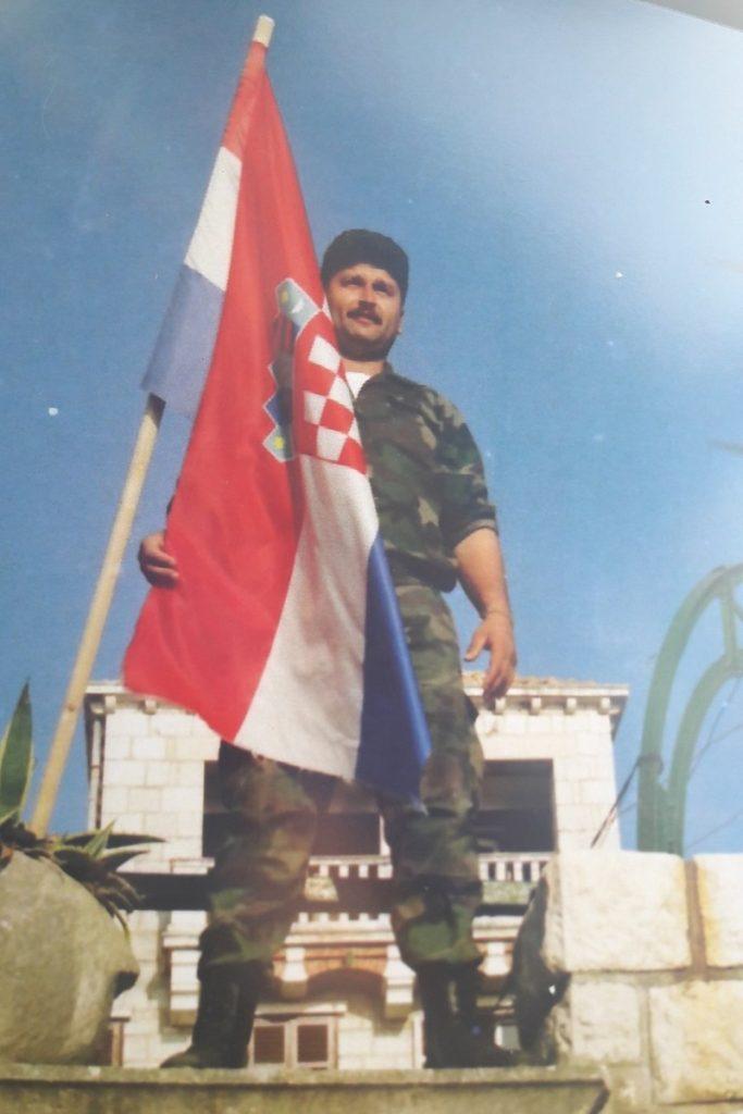 Fabijan Vukic neposredno prije ranjavanja