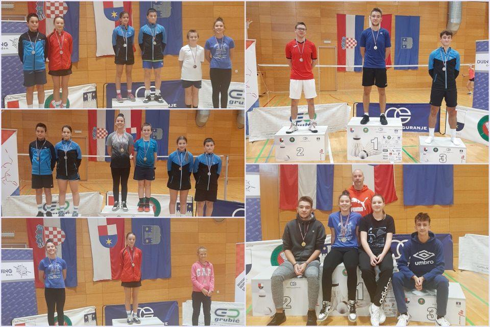 Četiri igrača, četiri medalje! Badmintonski klub Dubrovnik ima se kime pohvaliti