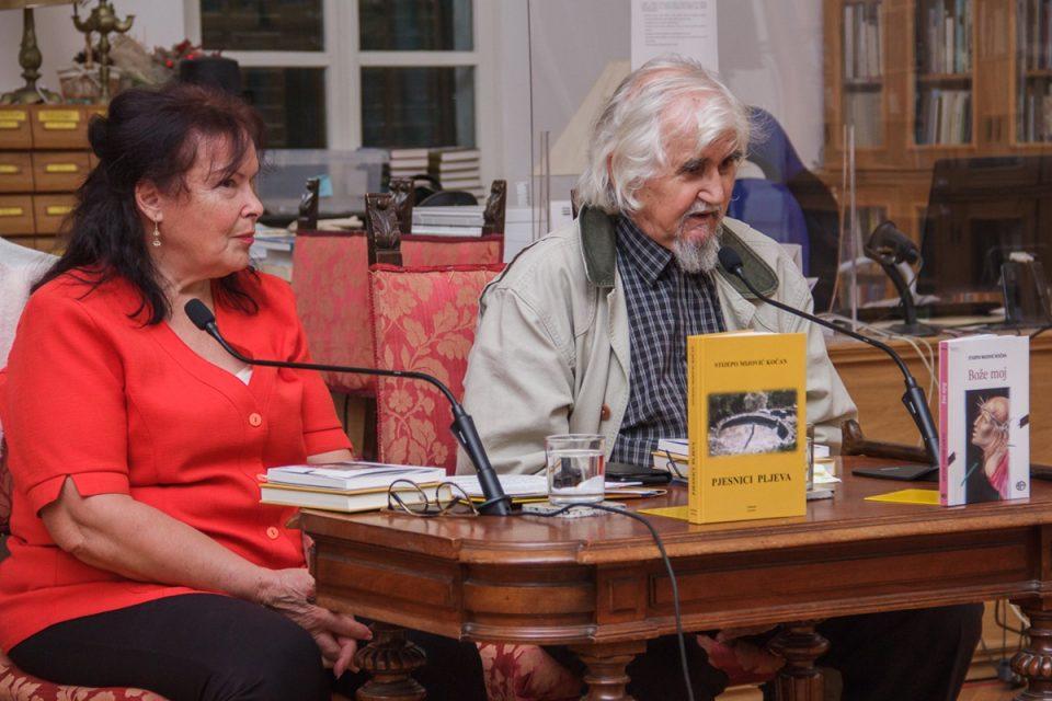 Stijepo Mijović Kočan dubrovačkoj publici predstavio knjige 'Bože moj' i 'Pjesnici pljeva'