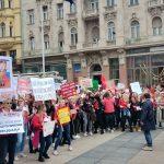 odgojiteljice prosvjed zagreb 2