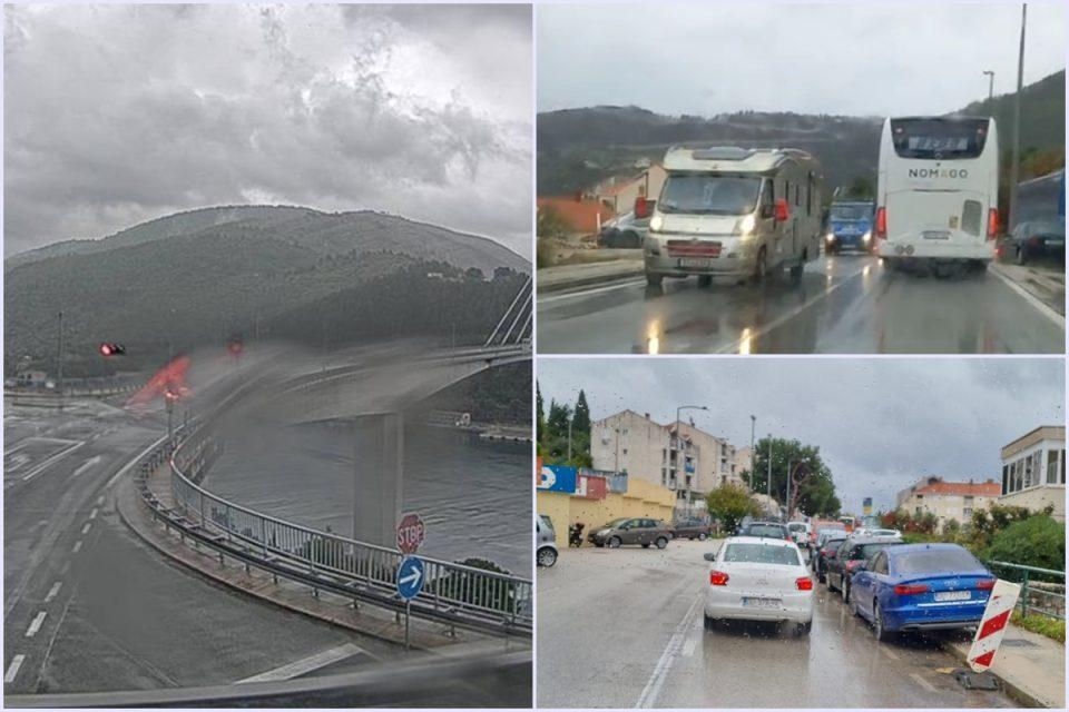 PROMETNI 'GRČ U ŽELUDCU' Čepovi, obilna kiša i radovi na mostu - kakva kombinacija!