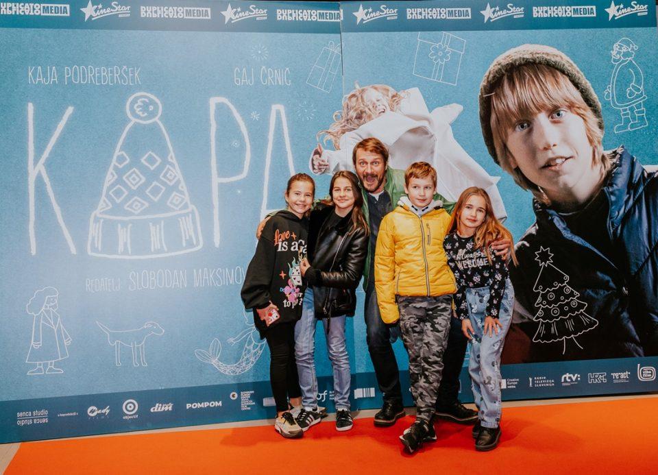 Frano Mašković 'Mačak' na premijeru filma 'Kapa' doveo kćer i njene prijatelje!