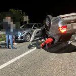 FOTO/VIDEO ZATVOREN MOST Jedna osoba ozlijeđena u sudaru u Lozici 9 sudar lozica 2