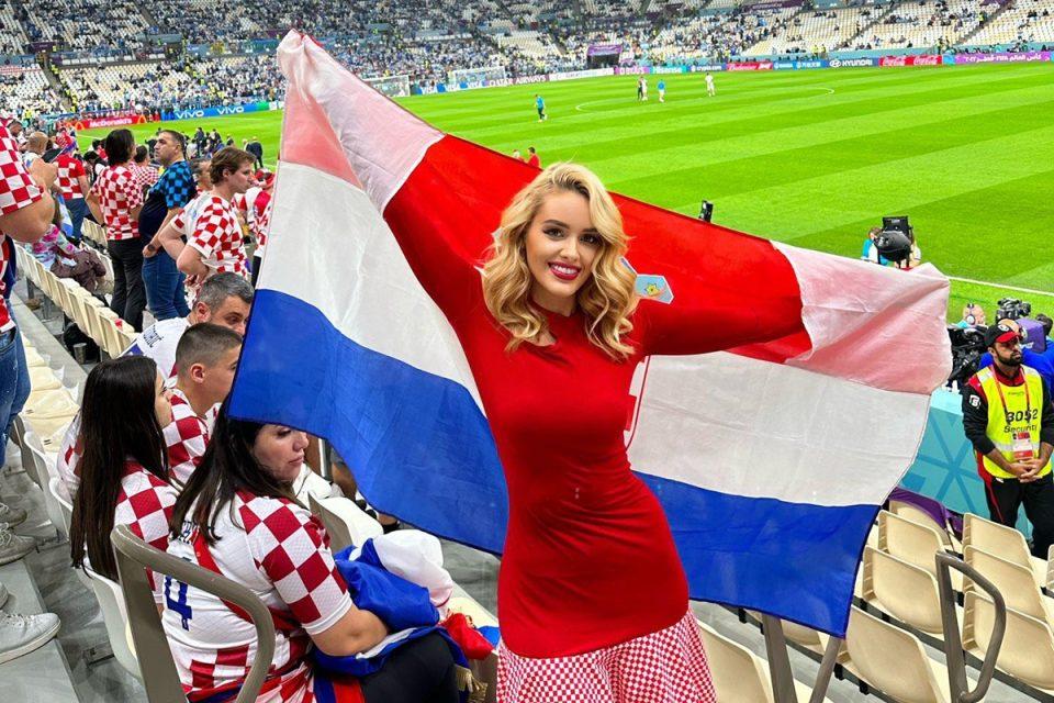 Hrvatski navijači pristižu na stadion, među njima i Dubrovkinja Nera Nikolić: ‘Spremni smo slaviti’