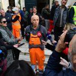 Prosvjed djelatnika Cistoce ispred Gradske uprave 12