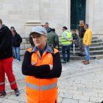 Prosvjed djelatnika Cistoce ispred Gradske uprave 16