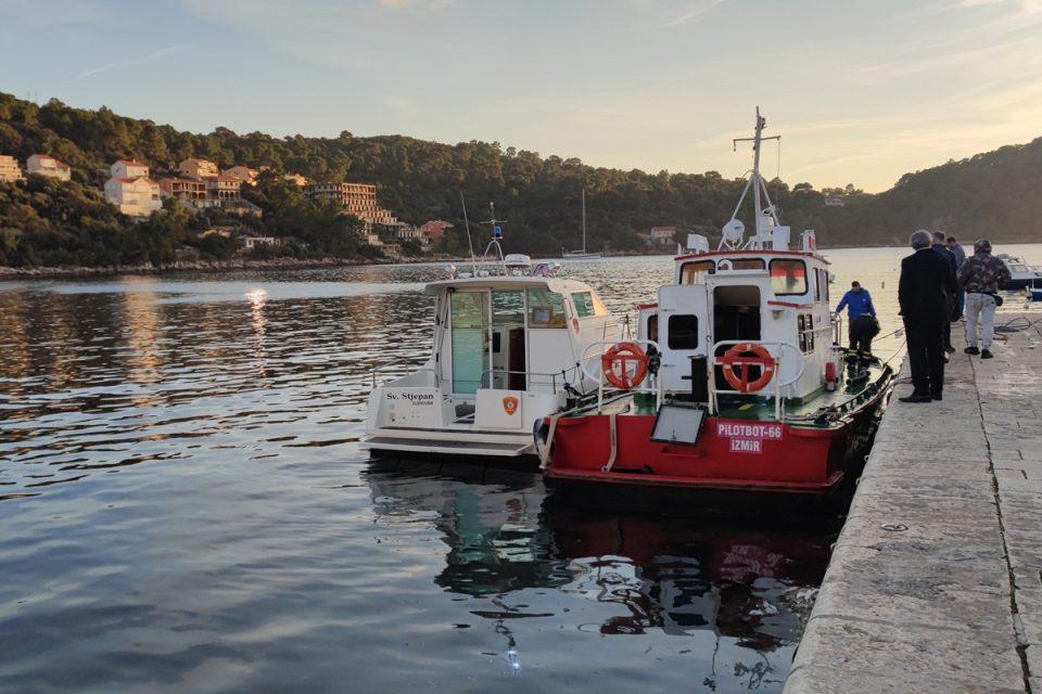 tegljenje broda korcula 1