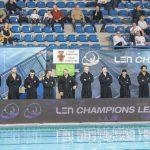 17.02.2023., Gradski bazen, Dubrovnik - Len liga prvaka. Vaterpolo susret izmedju Jug Adriatic osiguranja i Spandau 04. Photo: Grgo Jelavic/PIXSELL