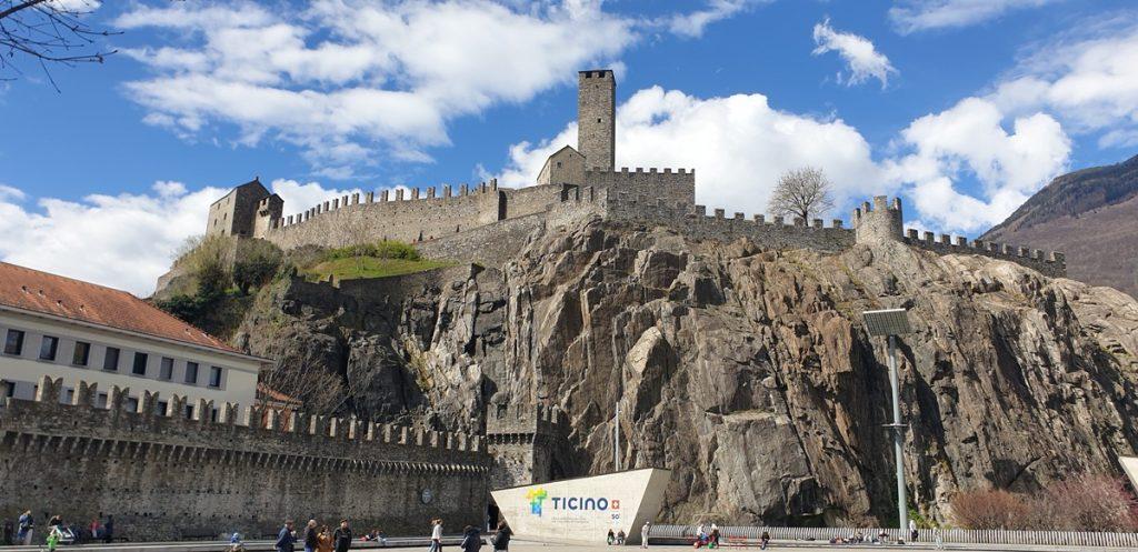 Jedan od tri dvorca Bellinzone