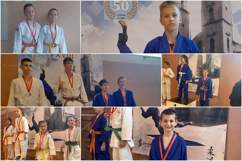 Župski judaši osvojili sedam medalja na turniru u Kotoru