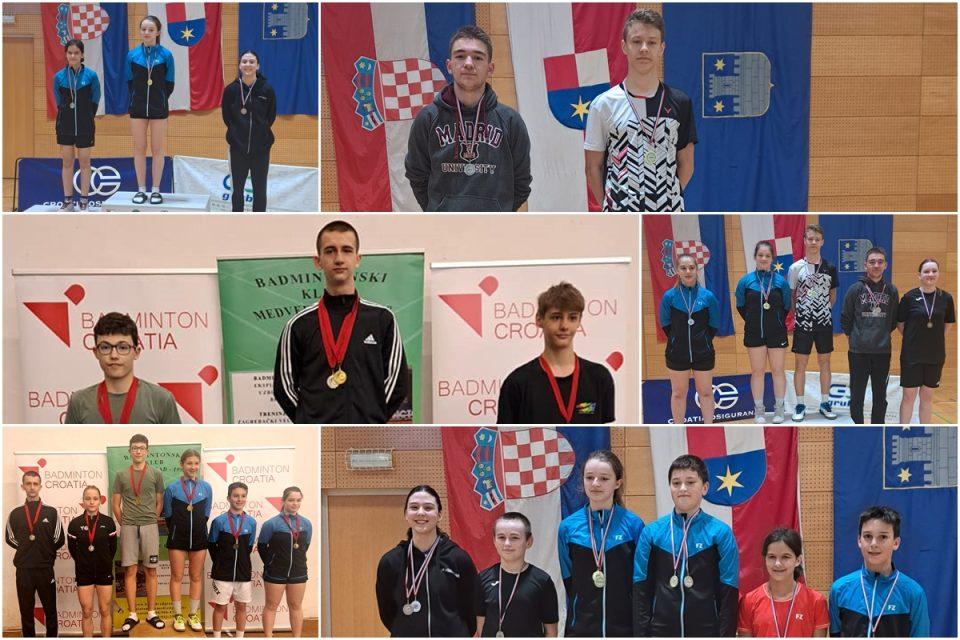 Zlato za Patrika Karamatića, a ukupno šest odličja za Badmintonski klub!