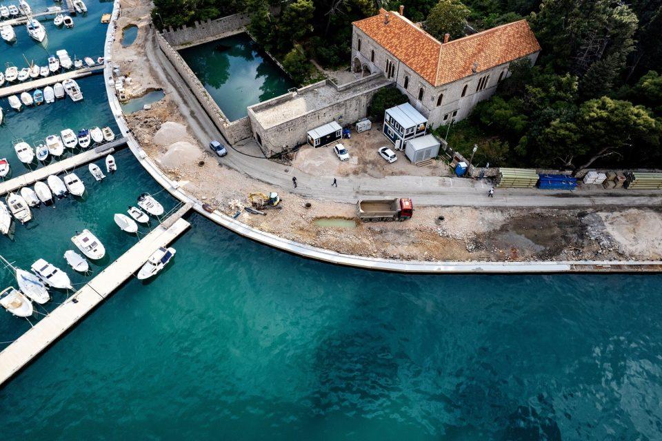 Šalju iz Grada Dubrovnika: Strogo je ograničeno kretanje gradilištem Lapadske obale