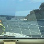 Izgorjela jedrilica kod otoka Proizd4
