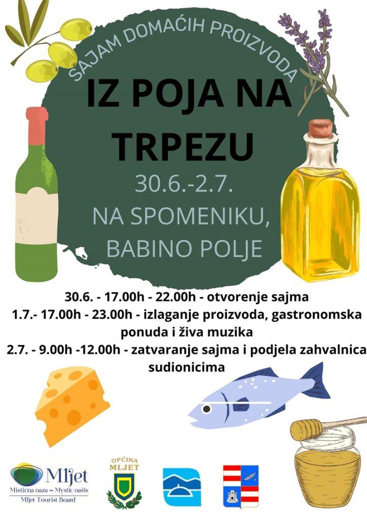mljet sajam domacih proizvoda plakat