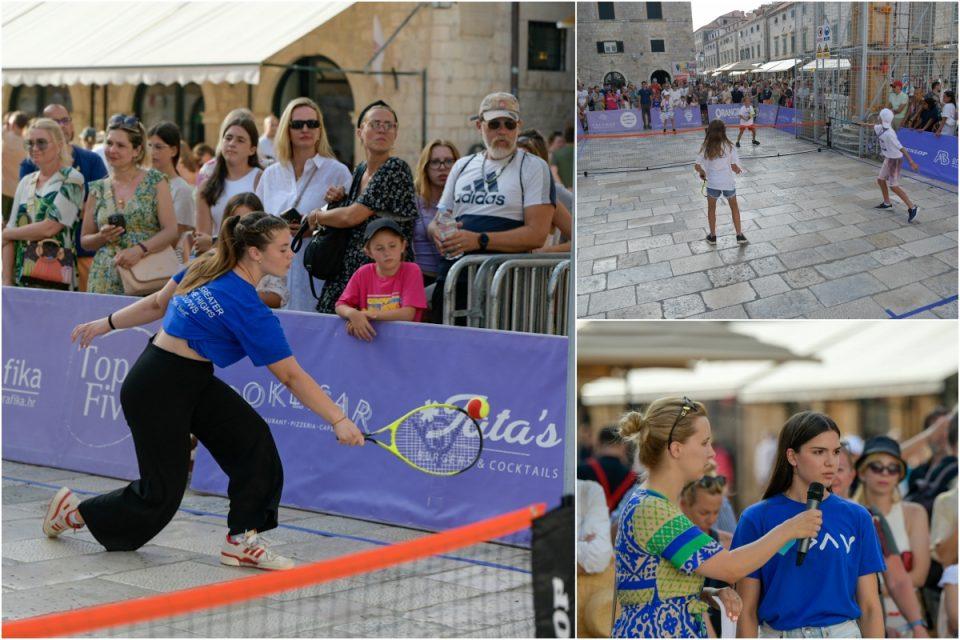 Dubrovnik Dub Bowl Kids Day tenis deveto izdanje 2023 ispred crkve sv. vlaha 0