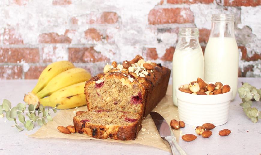 banana kruh recept maline bijela cokolada 8987415782
