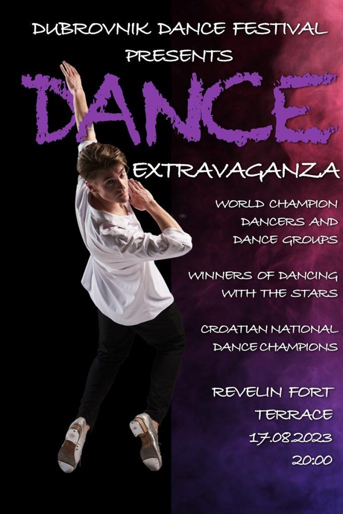 dance extravaganca plakat najava