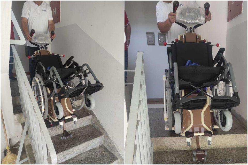 Caritas uručio vrijedan uređaj majci i njenom sinu s invaliditetom