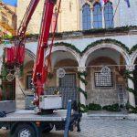 dubrovnik advent postavljanje kucica 2