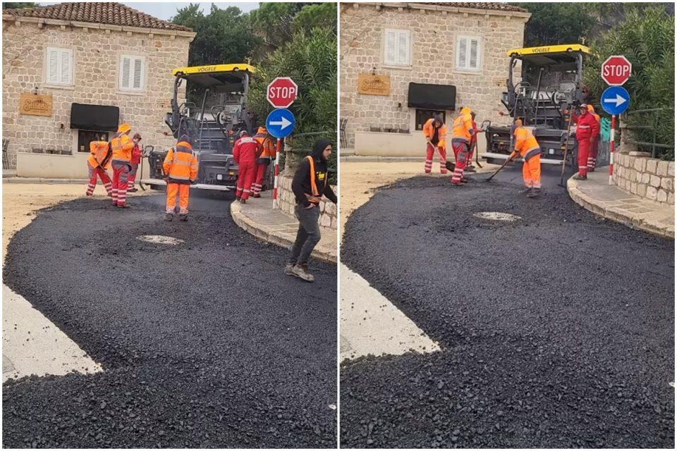 lapadska obala asfaltiranje