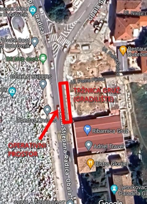 Placa Gruz radovi operativni prostor