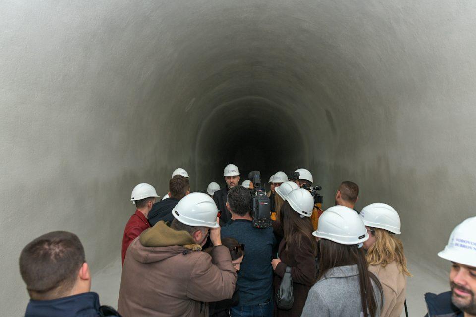 FOTO/VIDEO Bili smo u obilasku hidrotehničkog tunela Srđ!