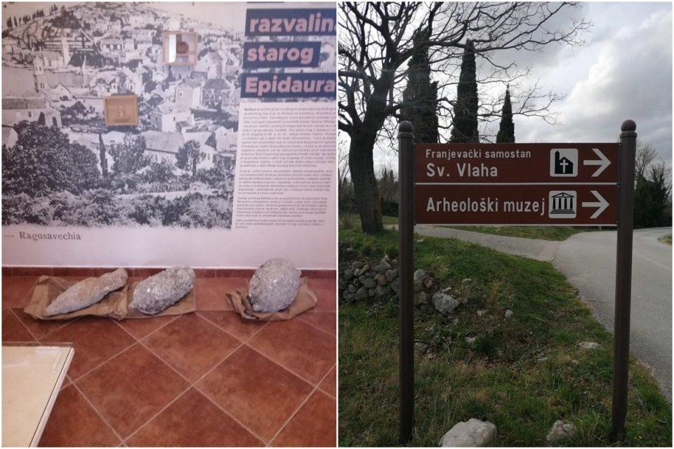 Policija lani u Cavtatu pronašla antičke amfore. Sada ih možete razgledati u muzeju u Pridvorju
