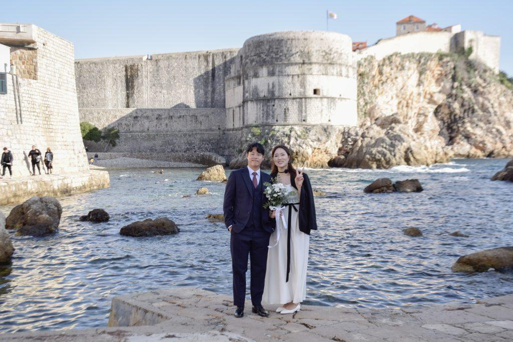 [FOTO] Predivan mladi par iz Južne Koreje provodi medeni mjesec u Dubrovniku