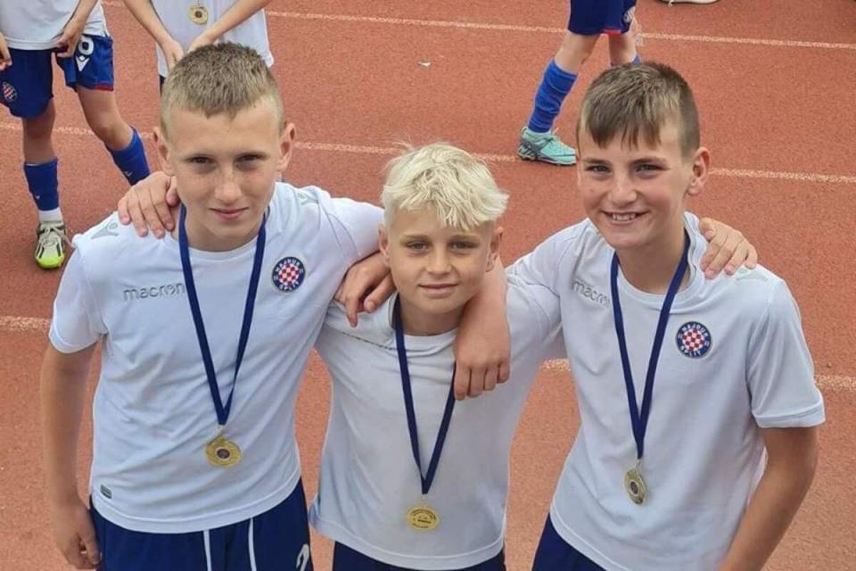 Jakov Bjeloš, Marino Maslać i Bruno Šimunović u dresu Hajduka osvojili međunarodni turnir
